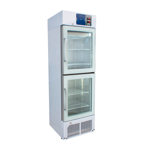 DS-PS2M40SBG- Frigo farmaci 400lt 2 vani 2 temp. +2°+8°/+2°+8°